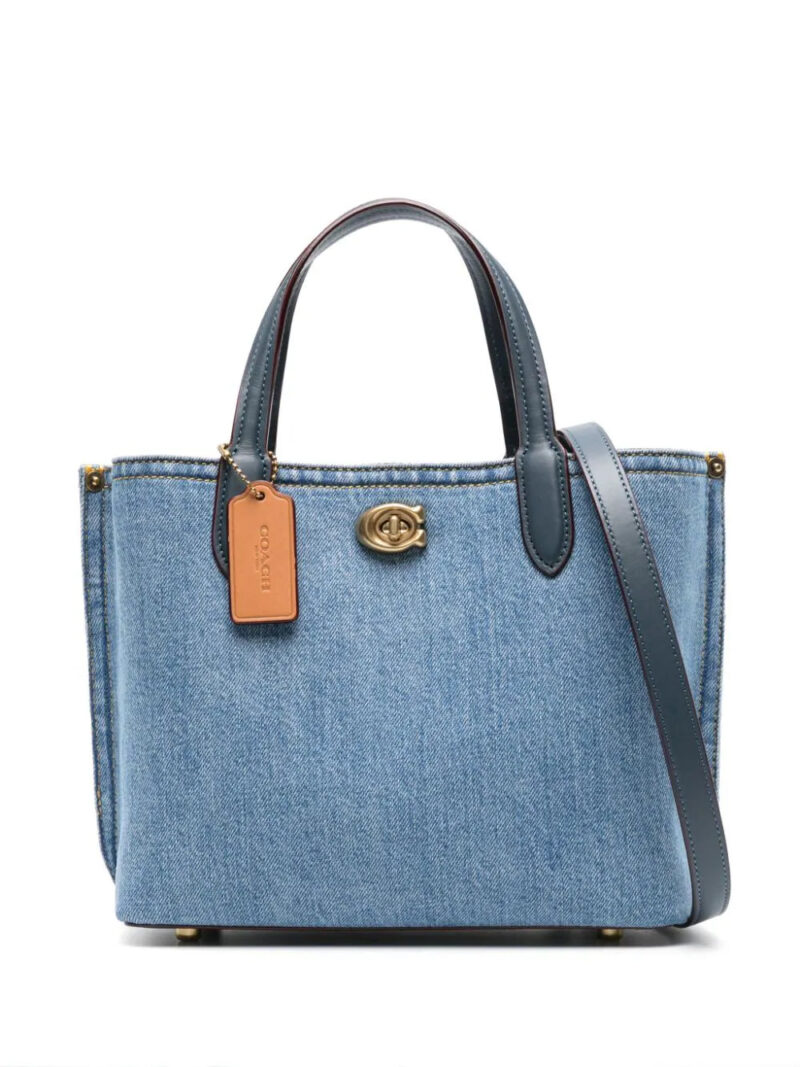 Coach  Willow denim tote bag