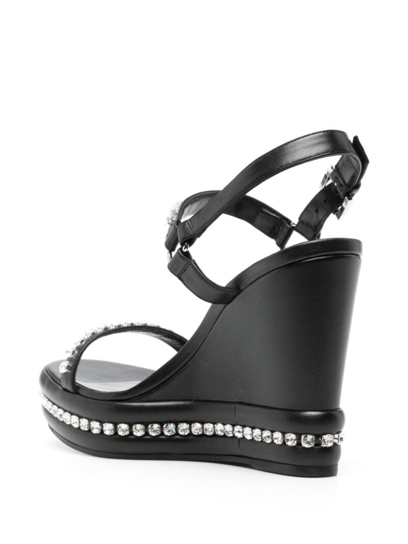 Christian Louboutin Pyrastrass 110mm wedge sandals