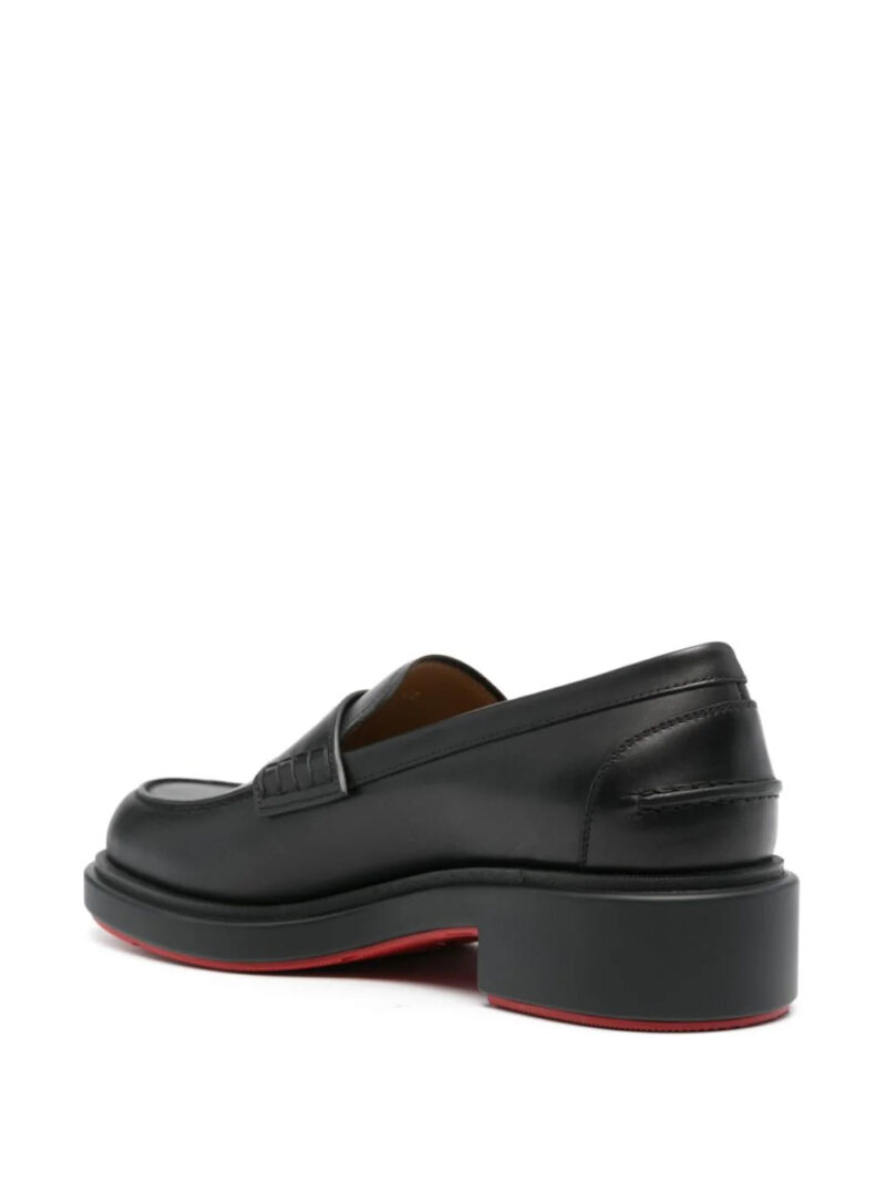 Christian Louboutin  Urbino Moc leather loafers