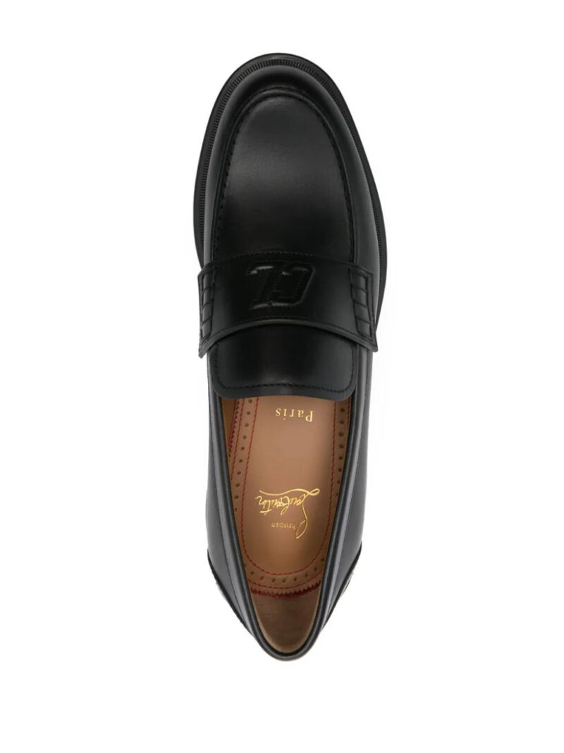 Christian Louboutin  Urbino Moc leather loafers