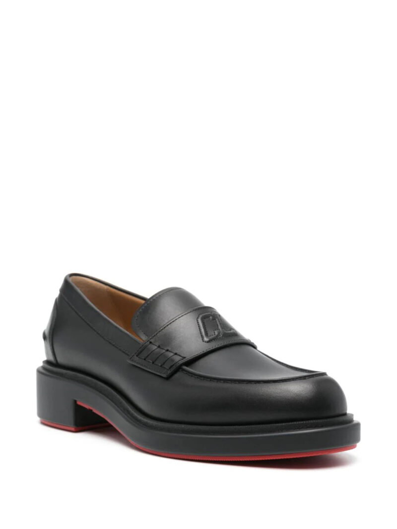 Christian Louboutin  Urbino Moc leather loafers