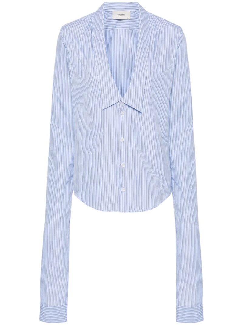 Coperni  striped cotton shirt