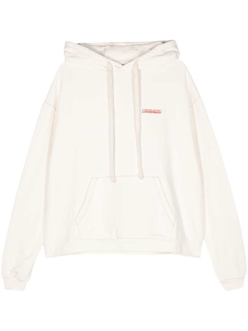 Charles Jeffrey Loverboy  Ears logo-print hoodie