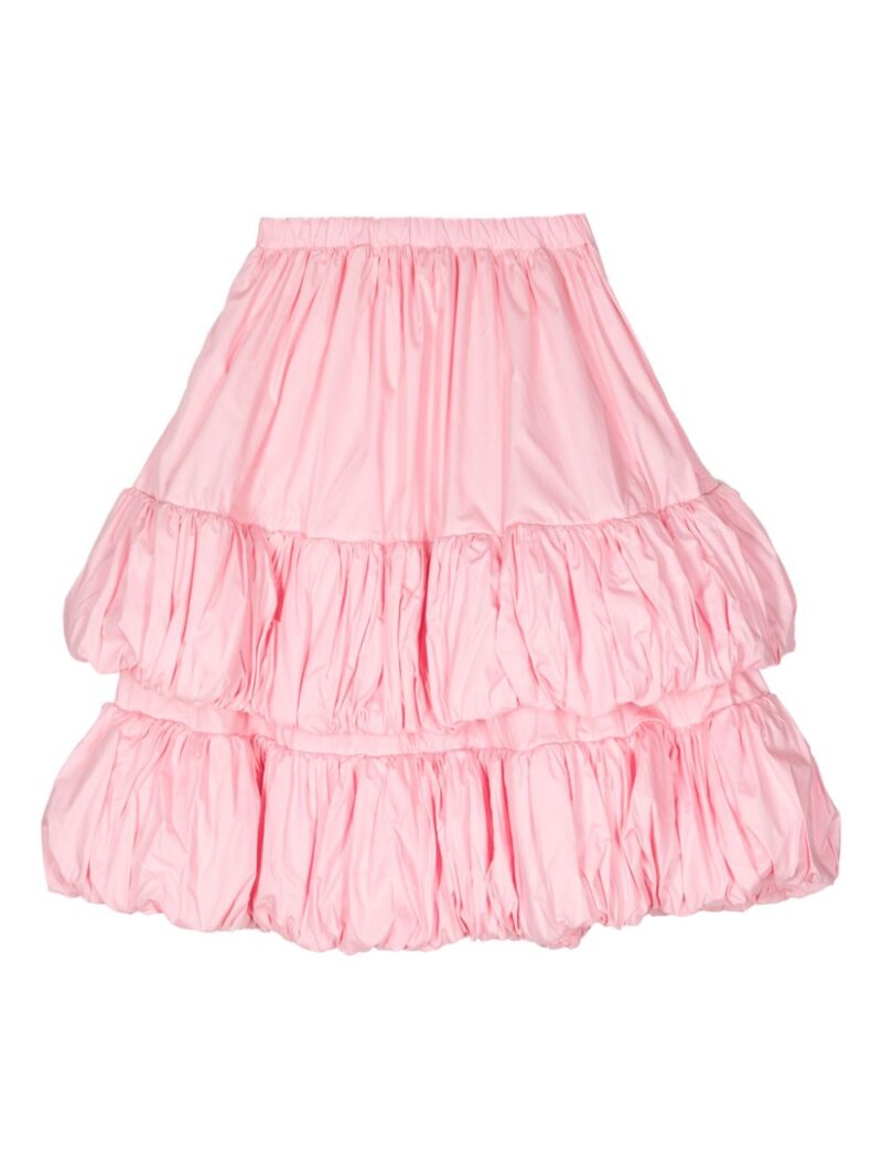 Comme Des Garçons Comme Des Garçons layered bubble skirt