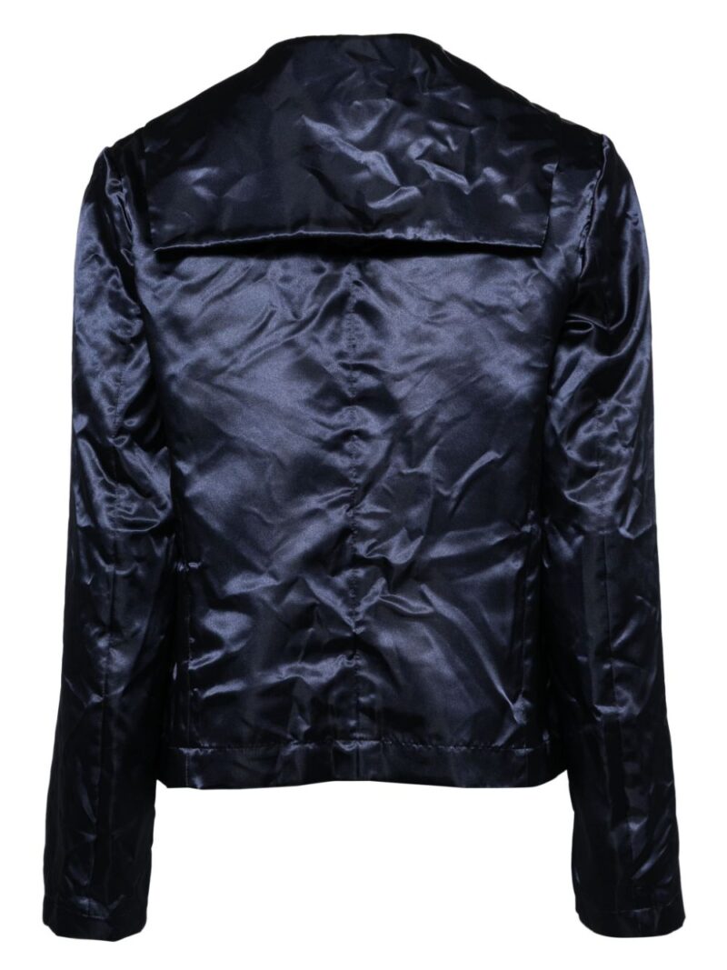 Comme Des Garçons Girl  crinkled satin blazer