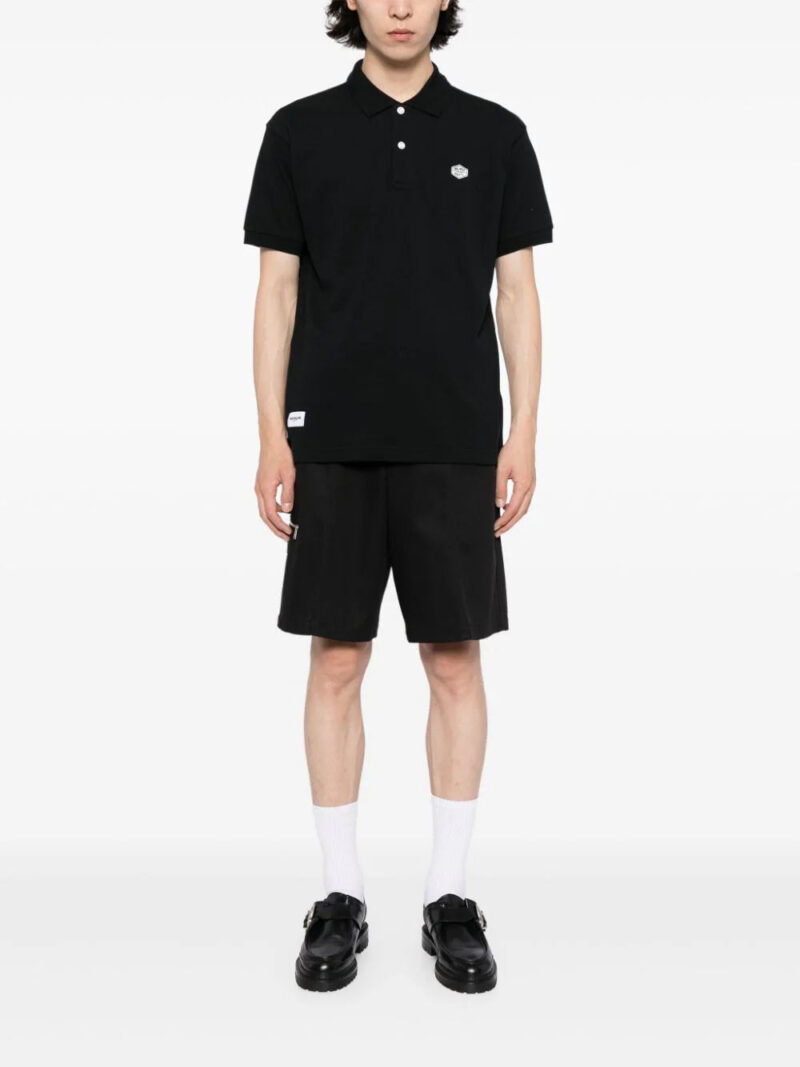 CHOCOOLATE  logo-embroidered cotton polo shirt