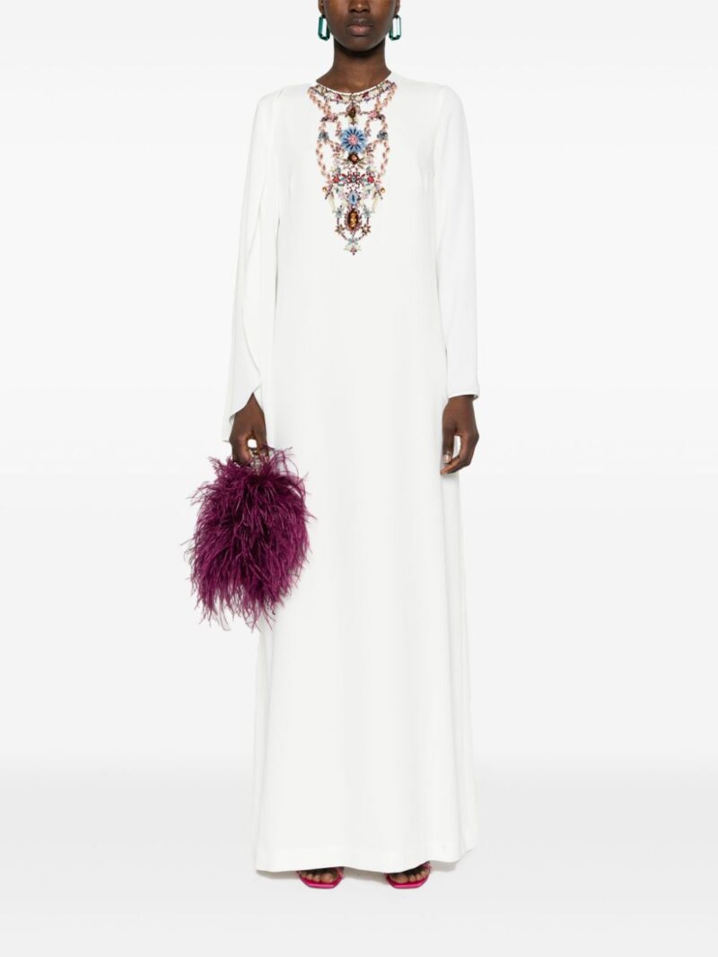 Costarellos  Makayla crepe gown