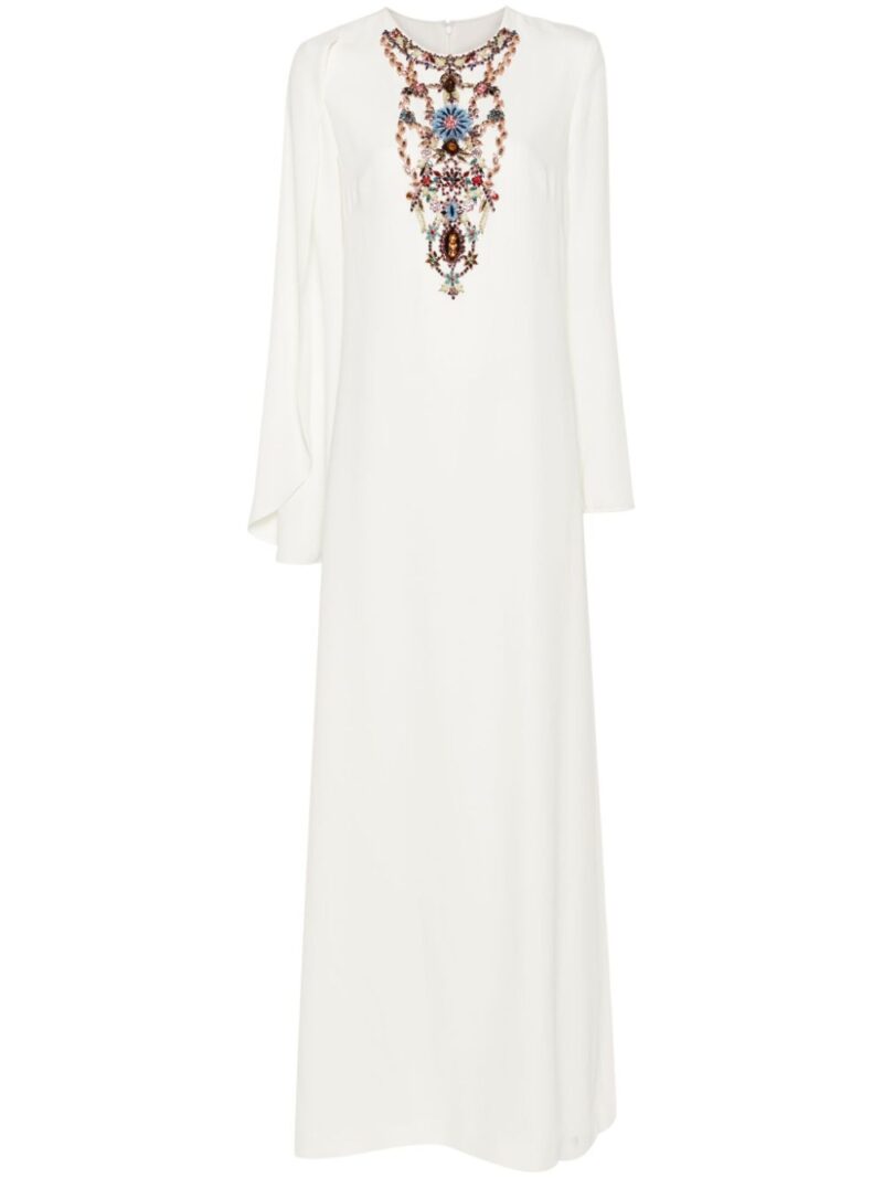 Costarellos  Makayla crepe gown