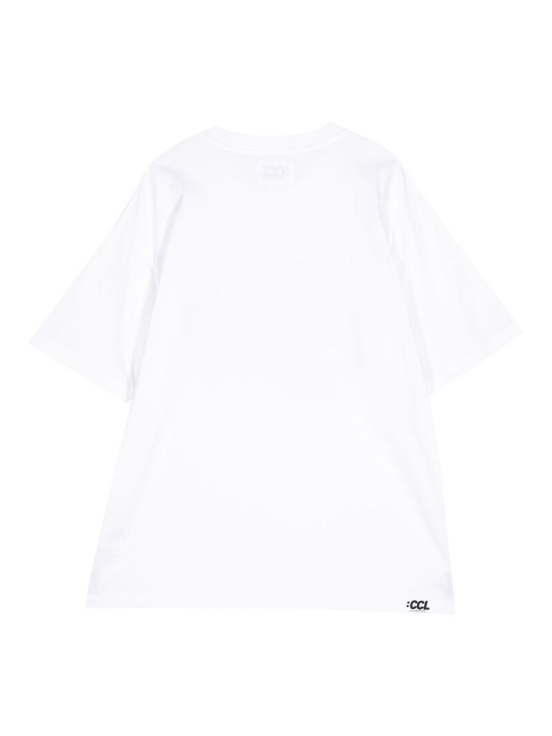 CHOCOOLATE logo-print cotton T-shirt