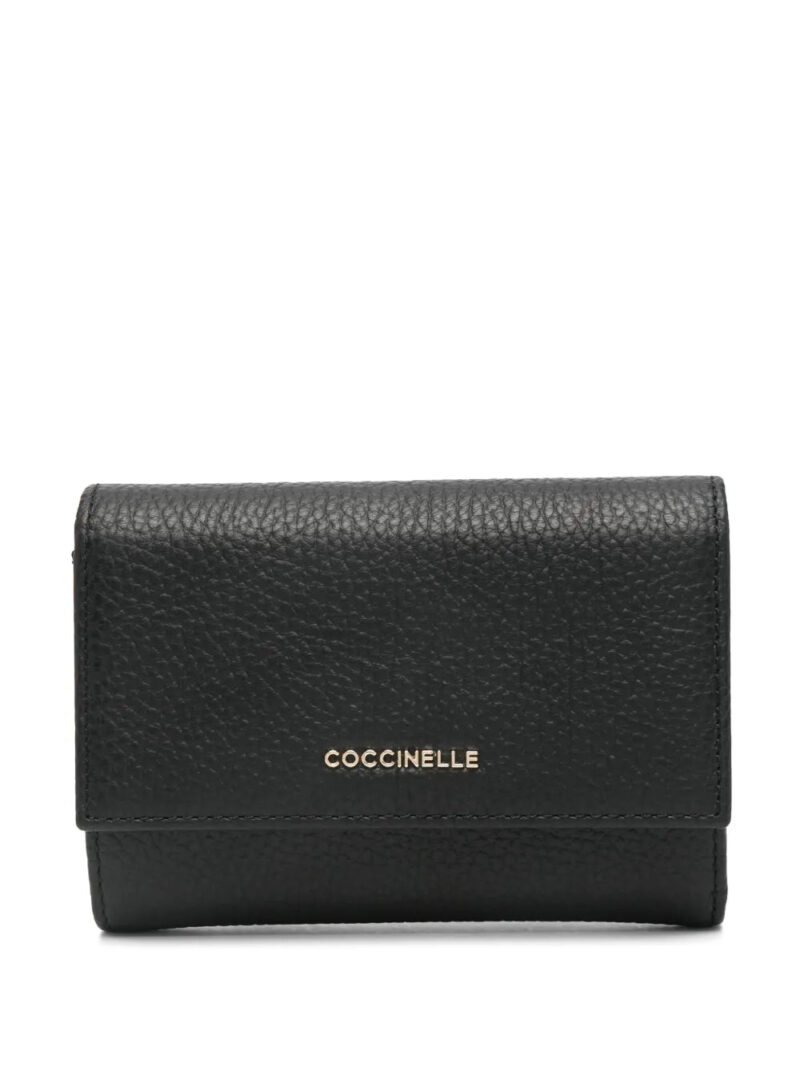 Coccinelle  medium Metallic Soft leather wallet