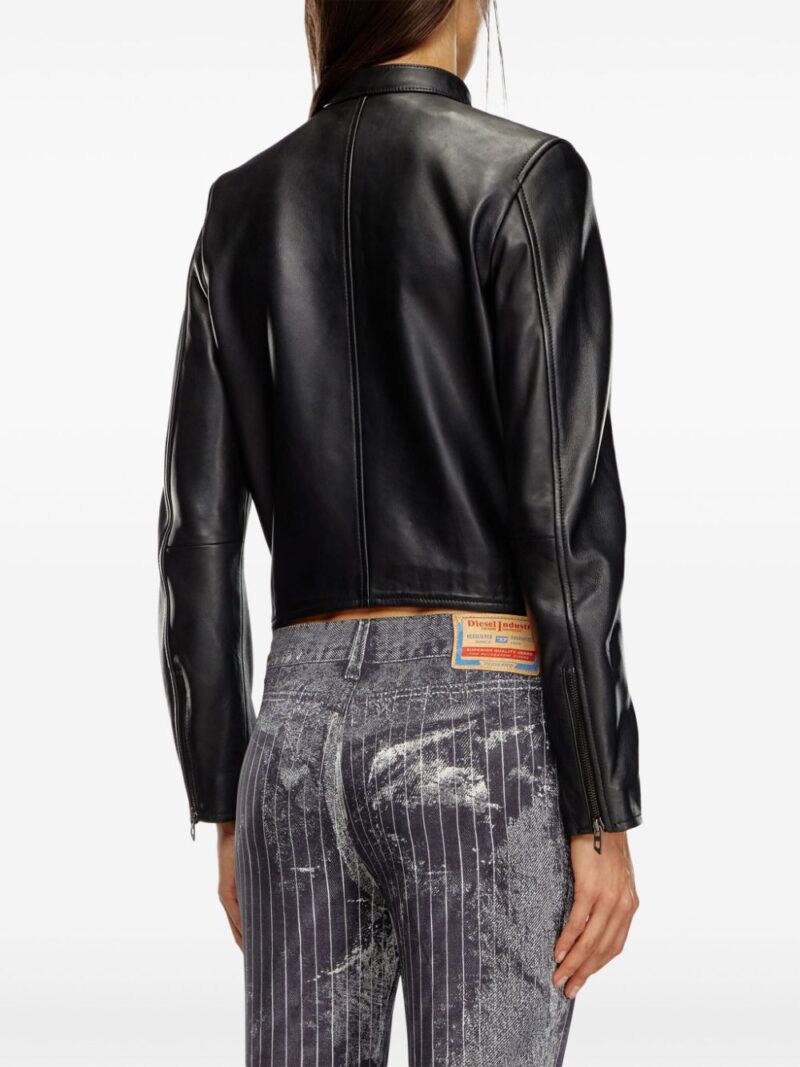 Diesel  L-Ayla leather biker jacket