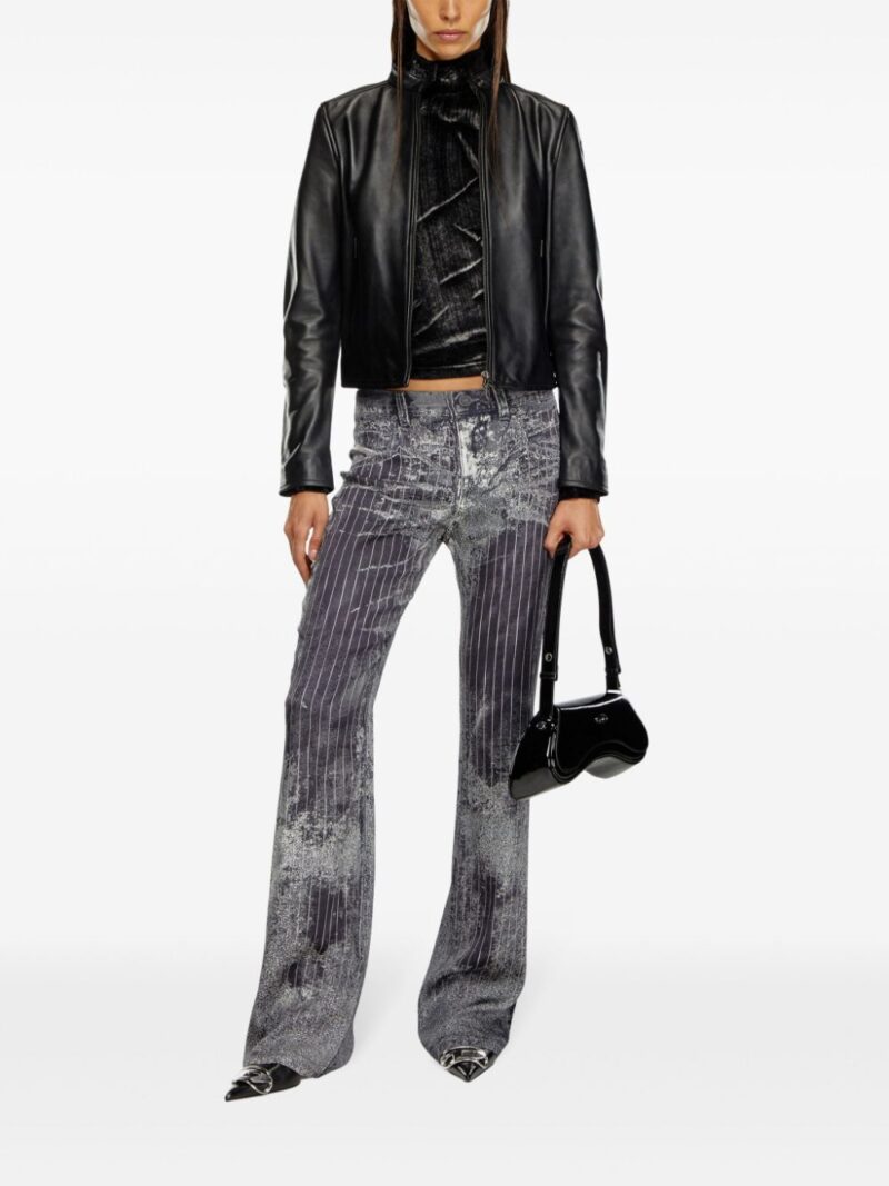 Diesel  L-Ayla leather biker jacket