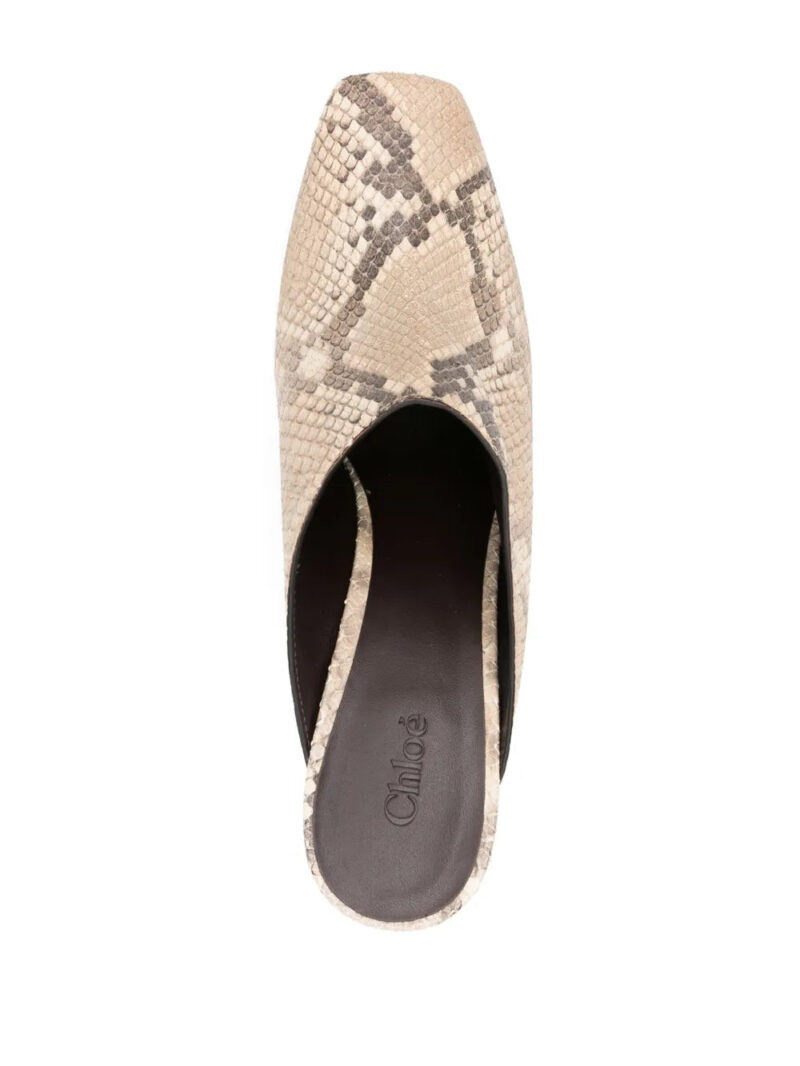Chloé  95mm Ambre mules