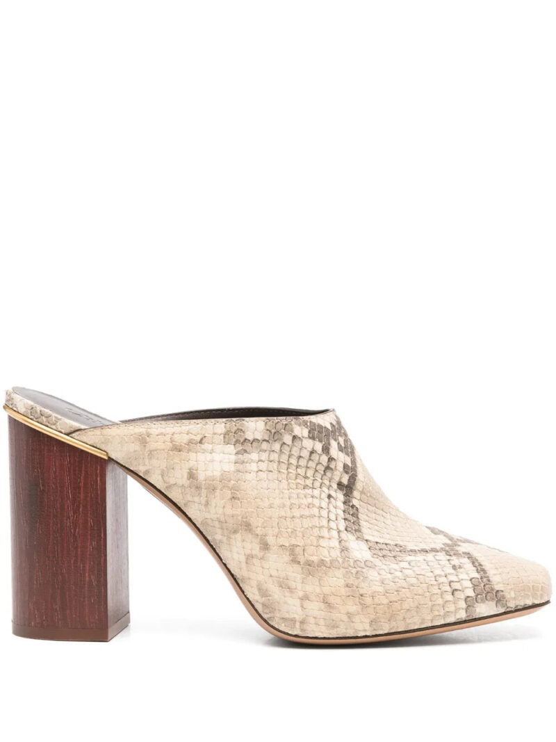 Chloé  95mm Ambre mules
