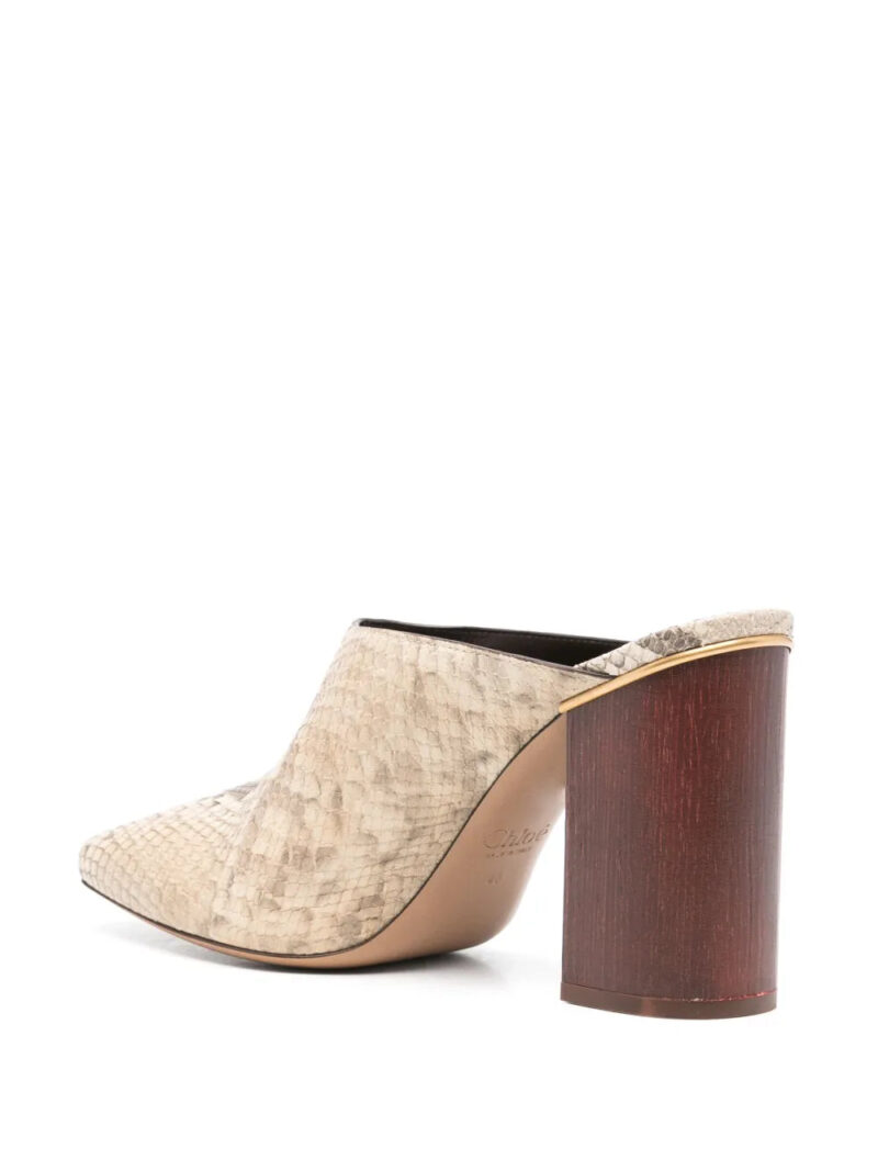 Chloé  95mm Ambre mules
