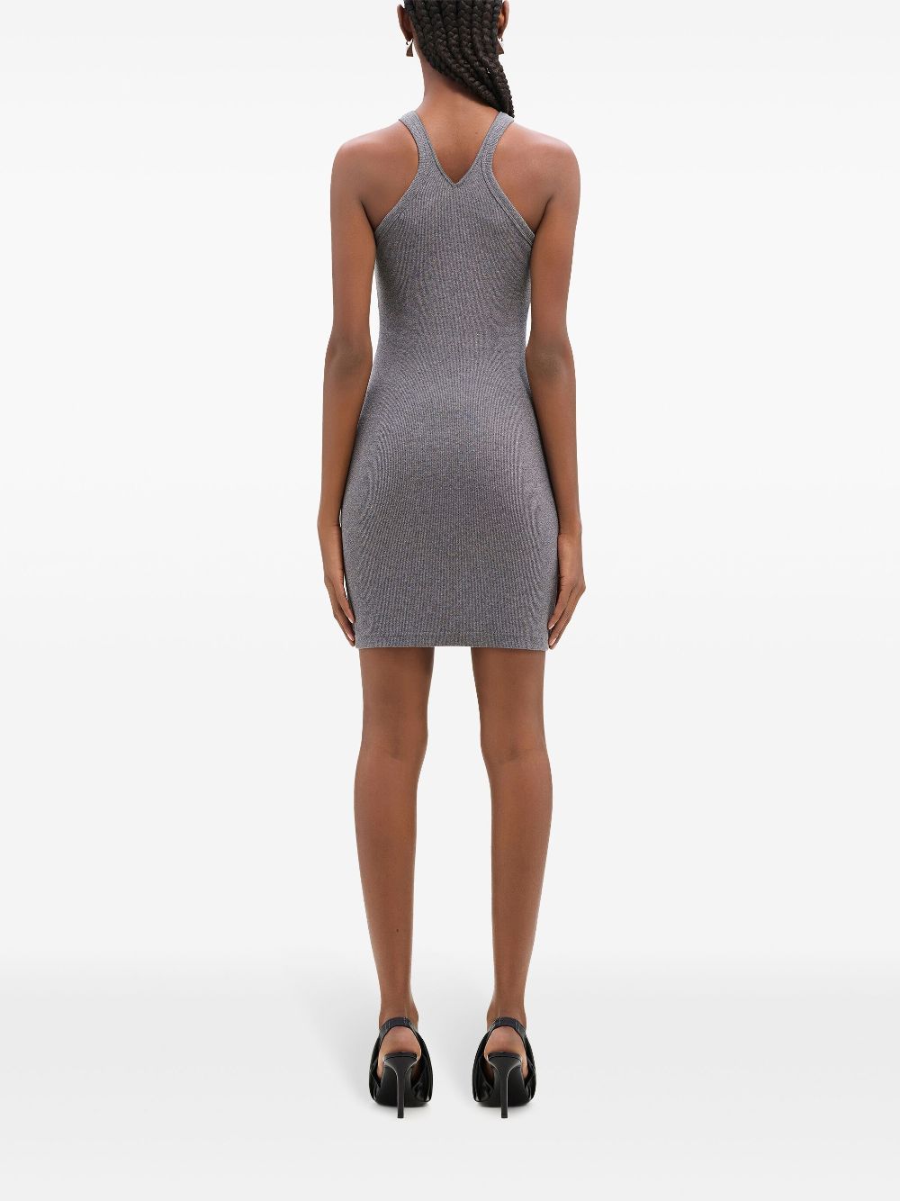 Courrèges criss-cross 90's mini dress - Image 4