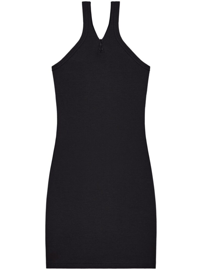 Courrèges  criss-cross 90's mini dress