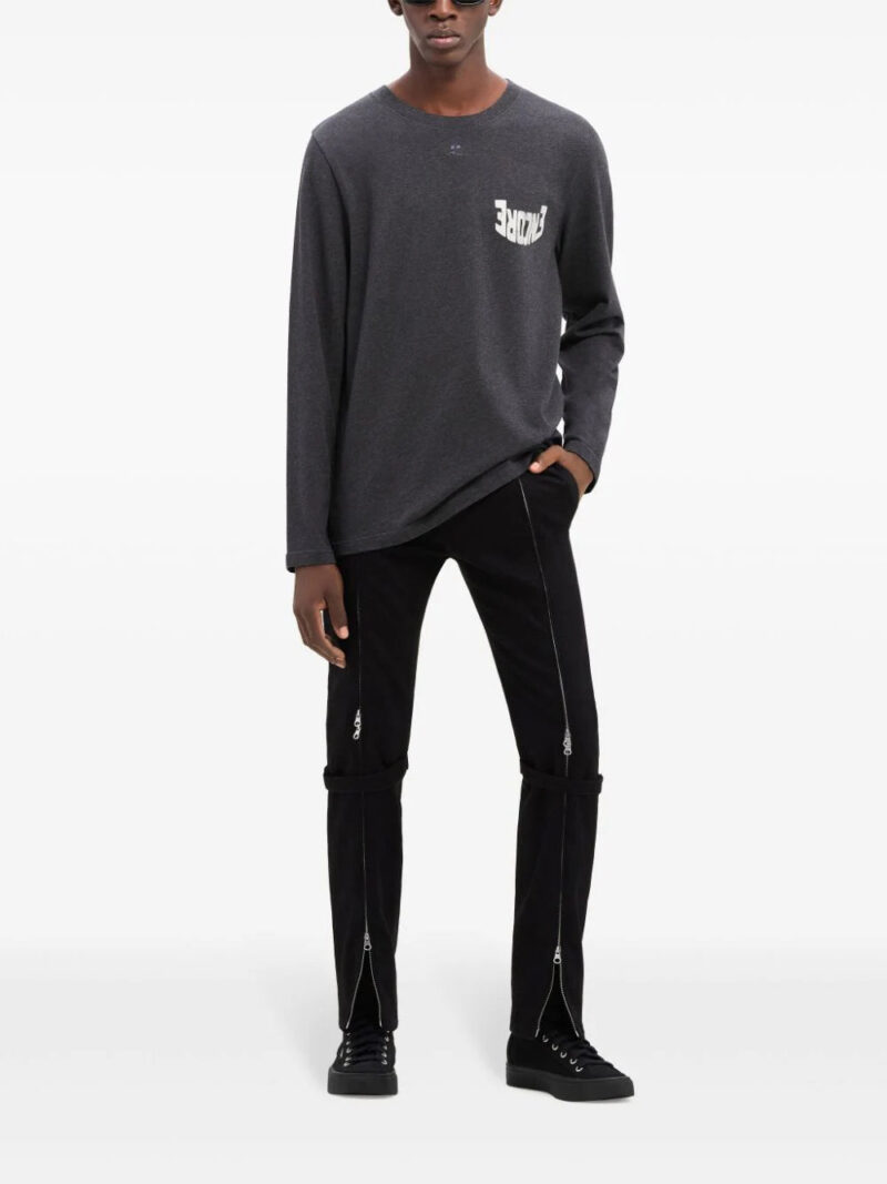 Courrèges  Encore long-sleeved cotton T-shirt
