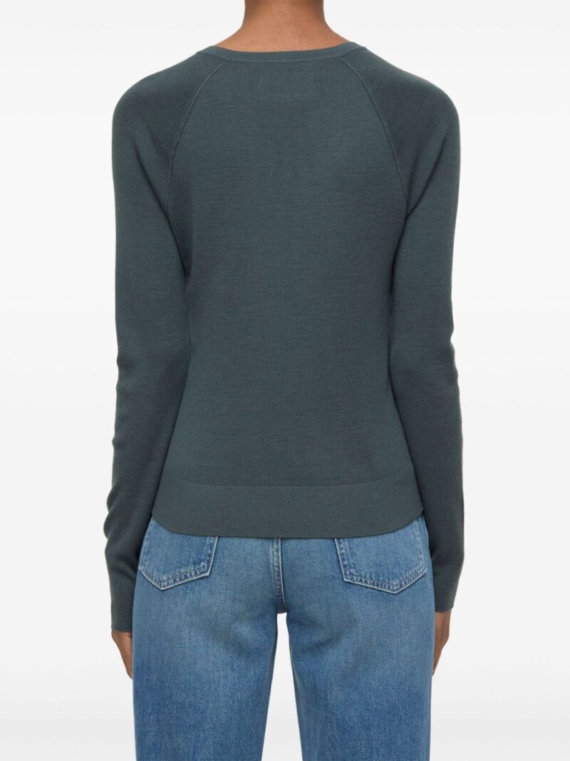 Closed  organic wool-silk jumper