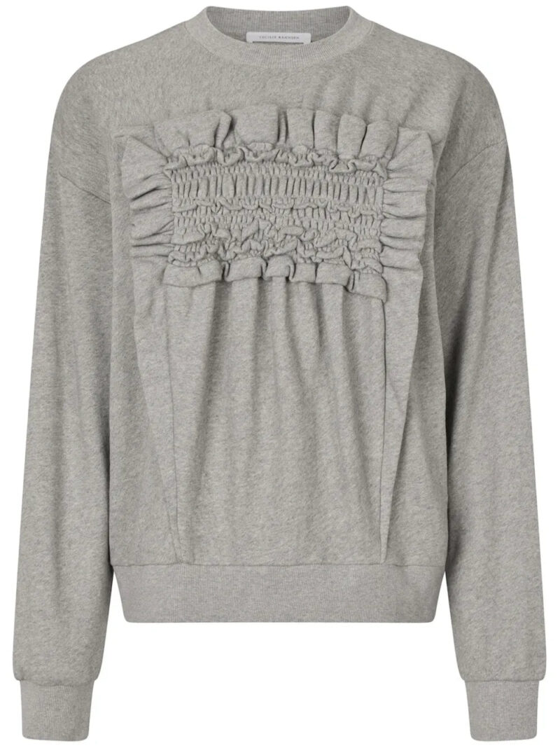 Cecilie Bahnsen  Ollie ruffled detailed sweatshirt