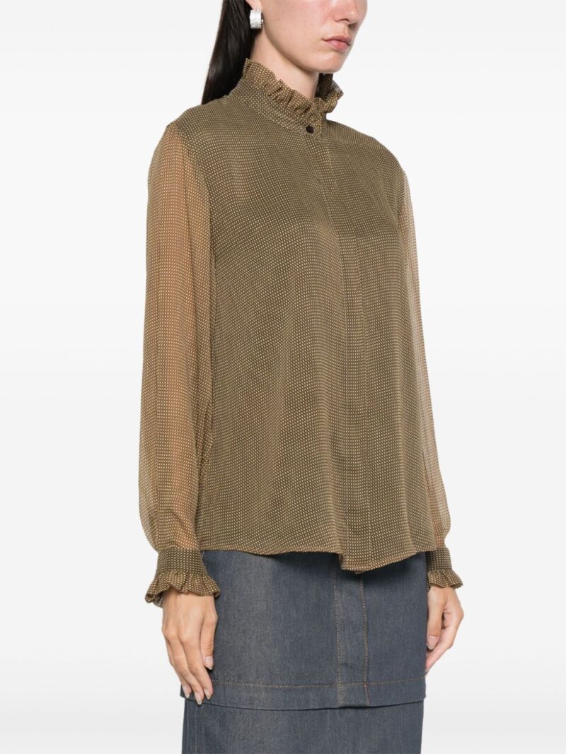 Claudie Pierlot  checkered shirt
