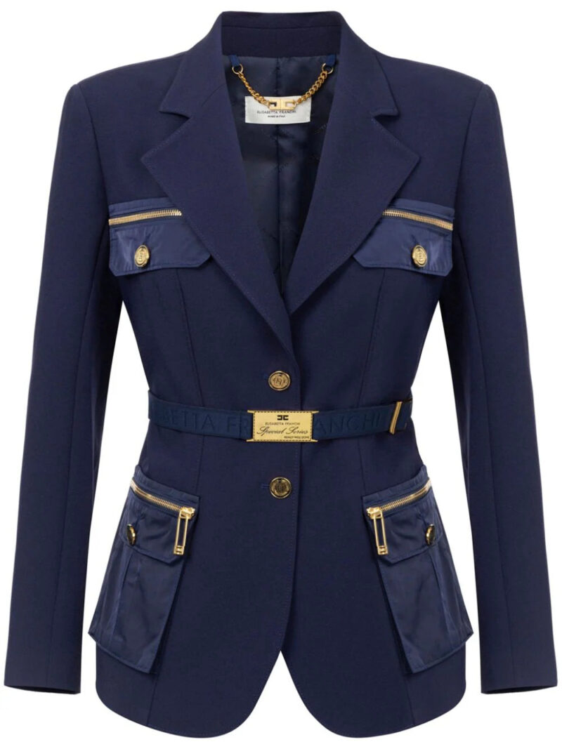 Cinq A Sept sequin-embellished peak-lapels blazer