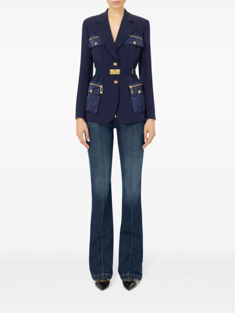 Cinq A Sept sequin-embellished peak-lapels blazer