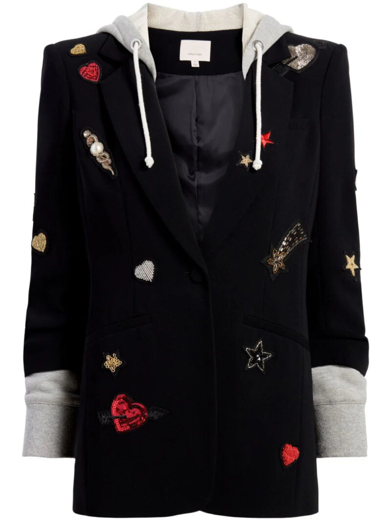 Cinq A Sept  Nebula hooded Khloe blazer