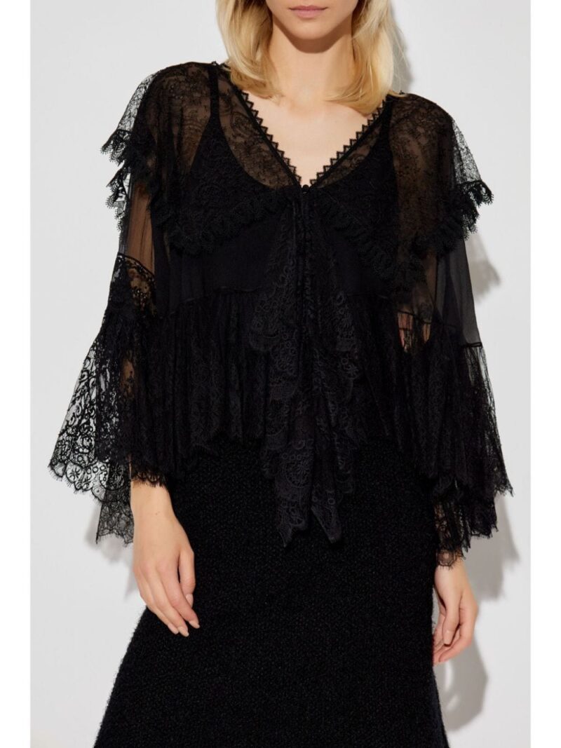 Chloé  lace silk top