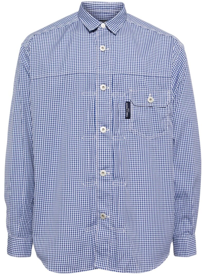 Comme des Garçons Homme check-patttern cotton shirt