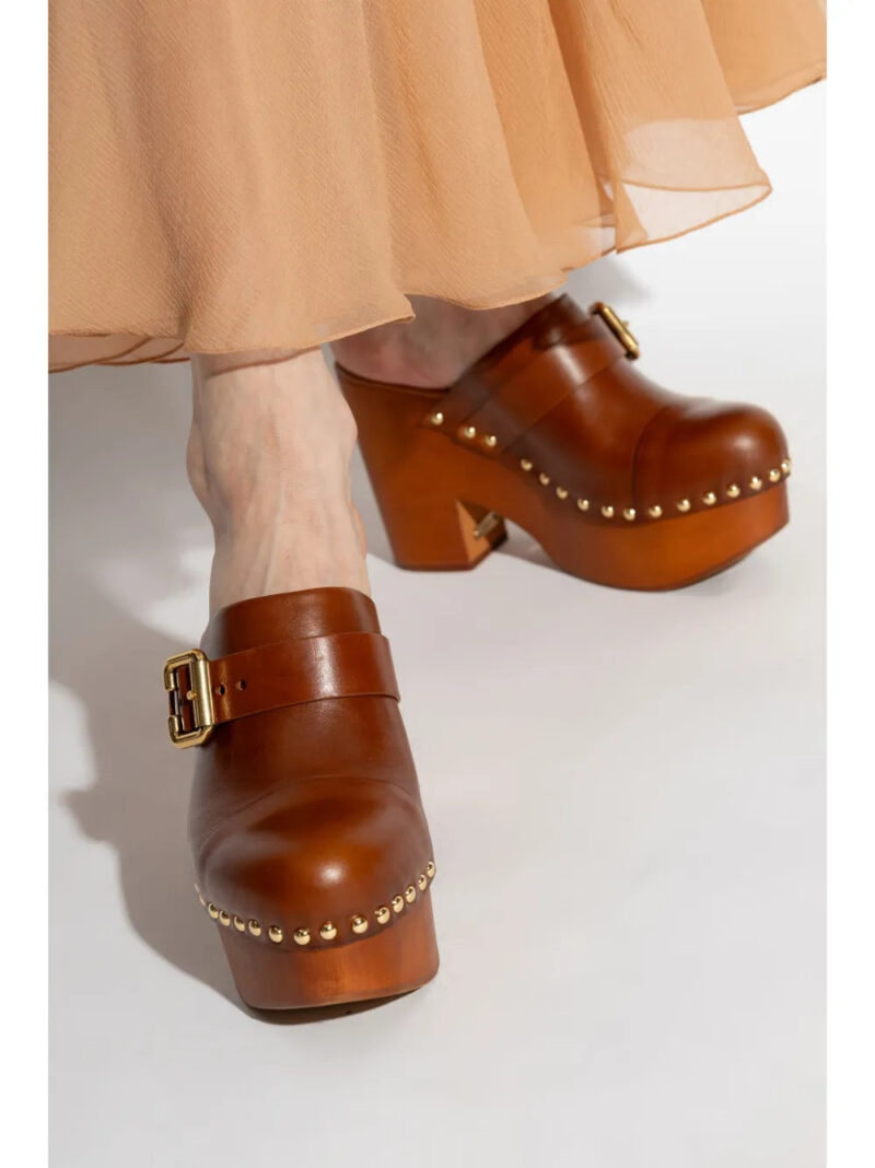 Chloé  120mm Jeanette mules