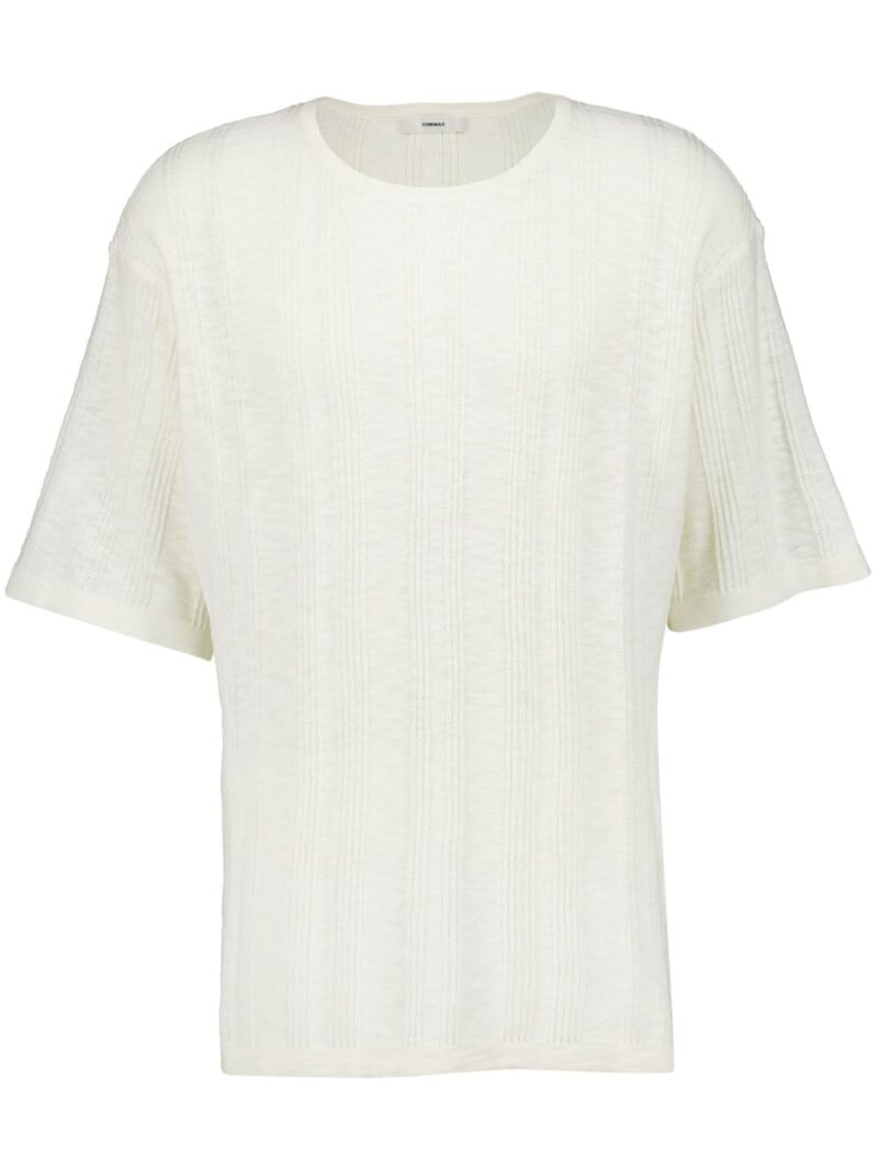 COMMAS  fine ribbed t-shirt