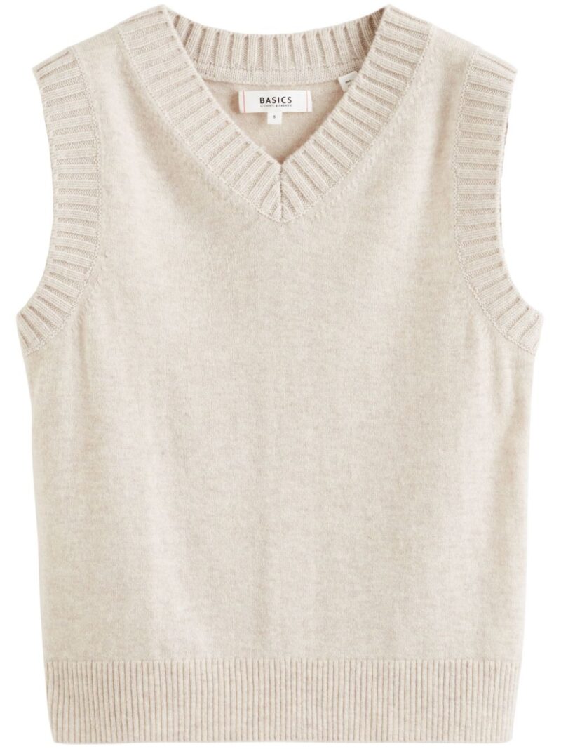 Chinti & Parker  V-neck knitted top