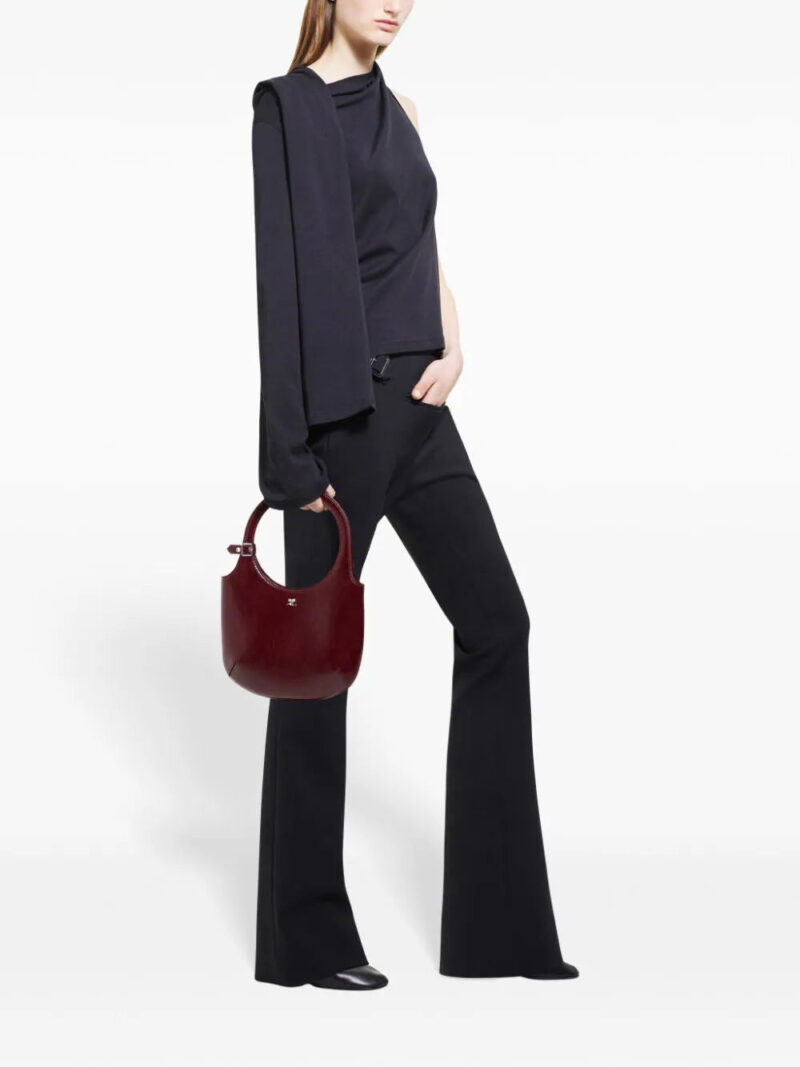 Courrèges Holy leather shoulder bag