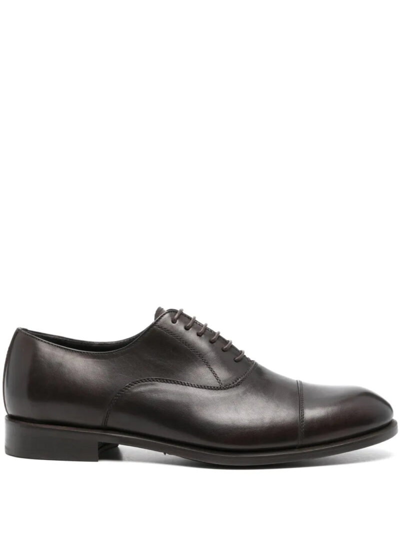 Boggi Milano  leather Oxford shoes
