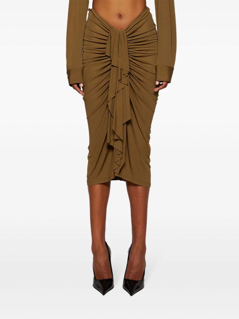 Christopher Esber Vivenda drapped skirt