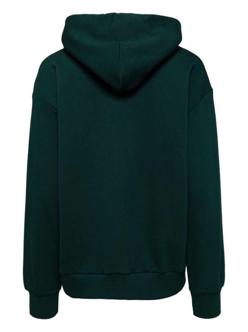 CHOCOOLATE logo-appliqué hooded jacket