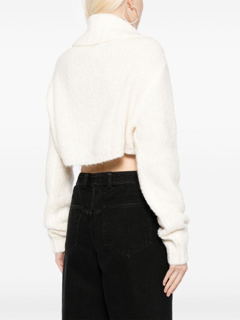 Christopher Esber bouclé shrug jumper