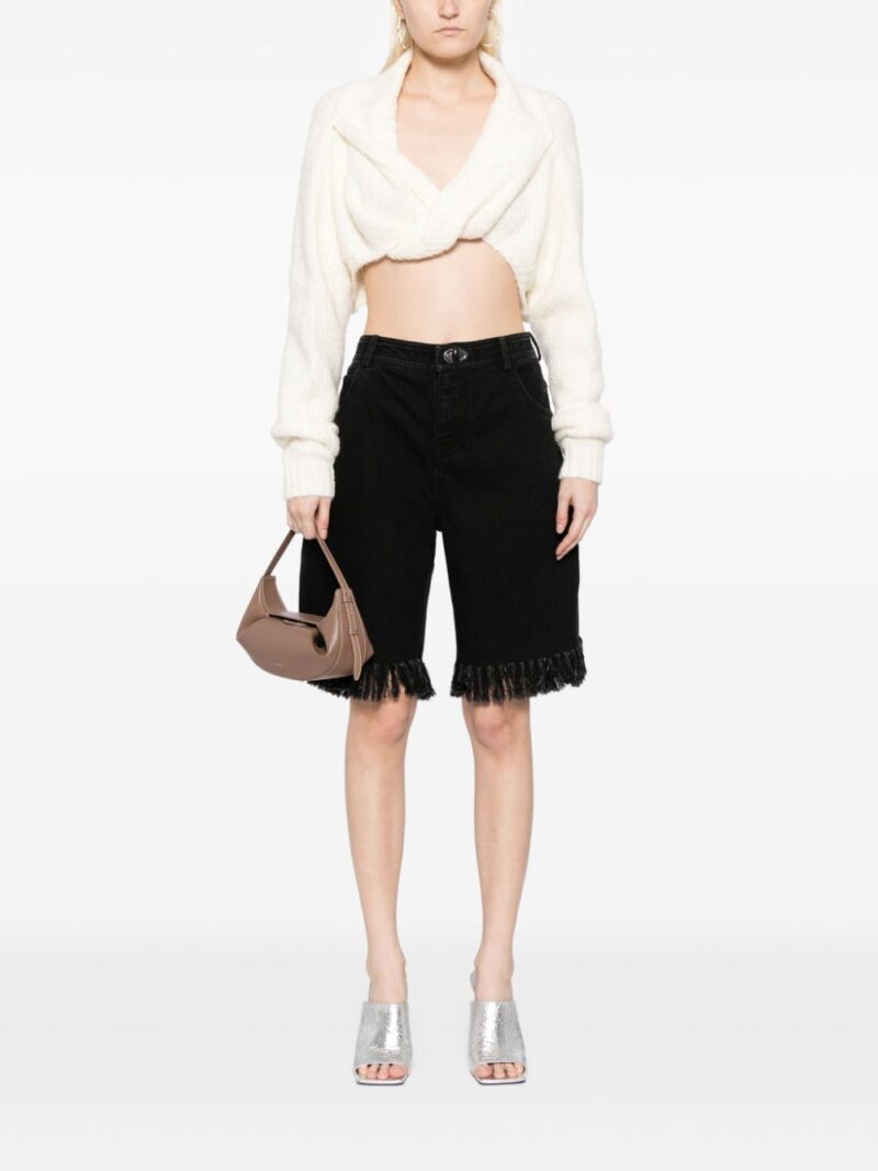 Christopher Esber bouclé shrug jumper