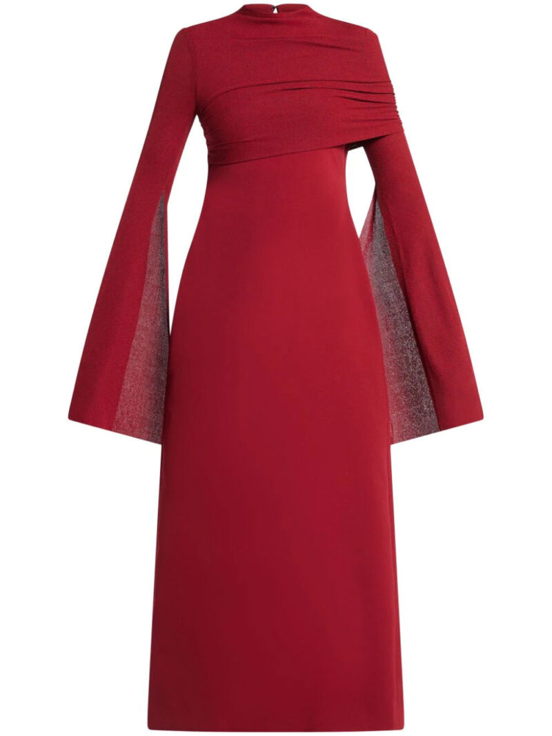 CHATS BY C.DAM  long-sleeve maxi dress