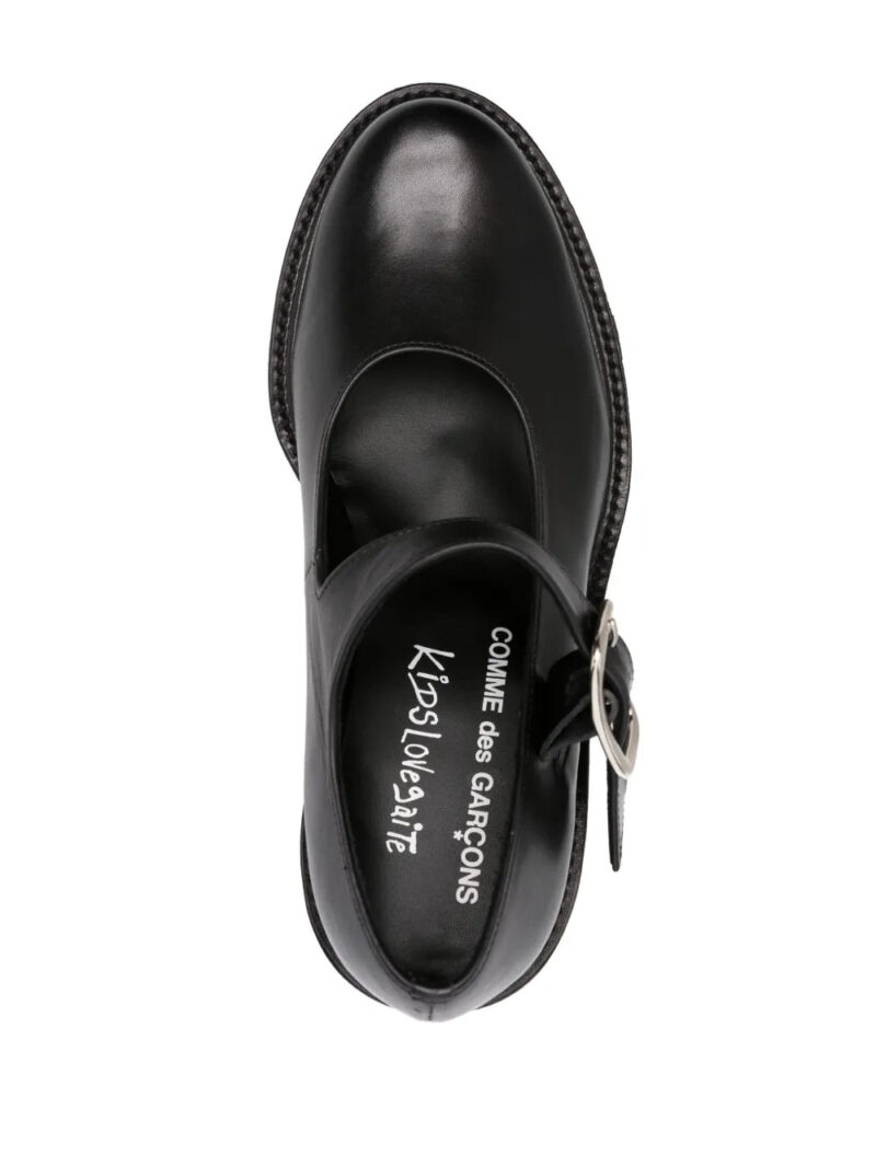 Comme Des Garçons  95mm leather sandals