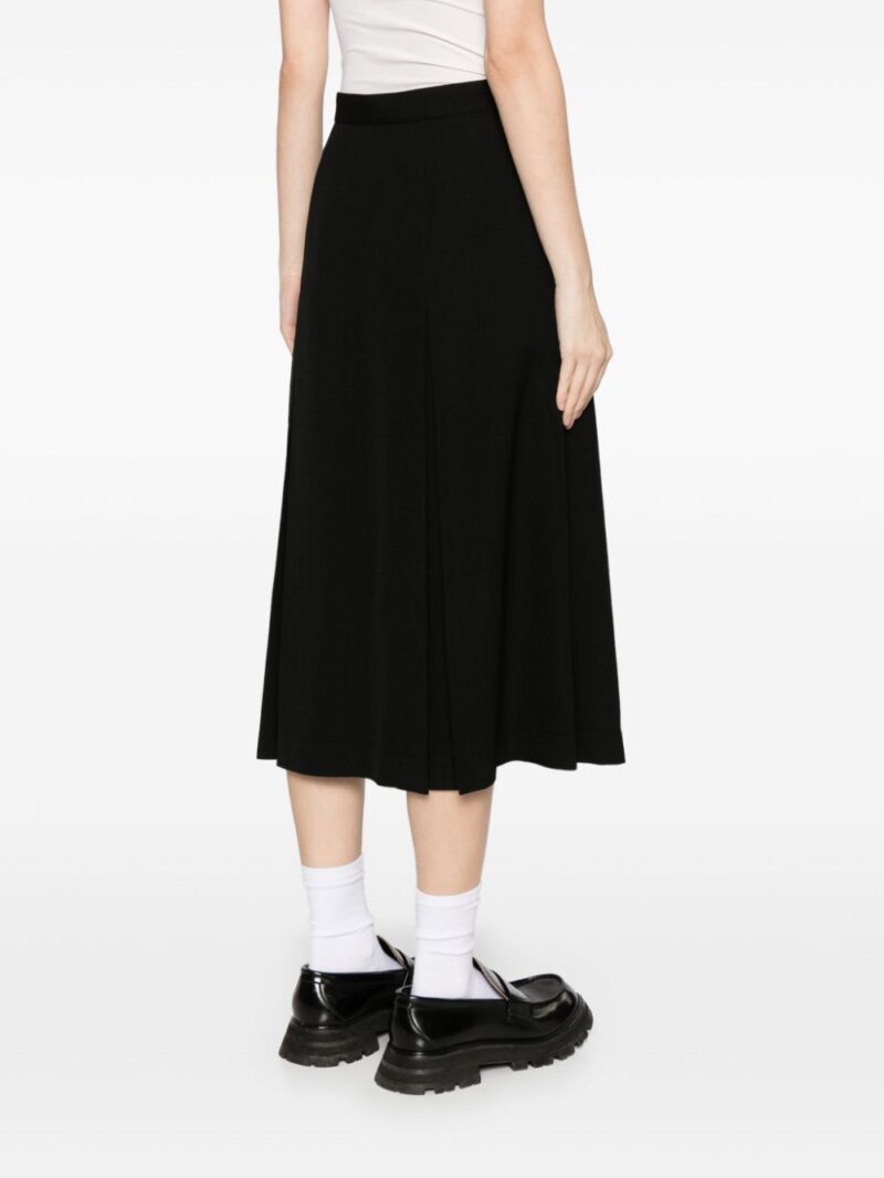 Comme Des Garçons Girl  pleated wool skirt