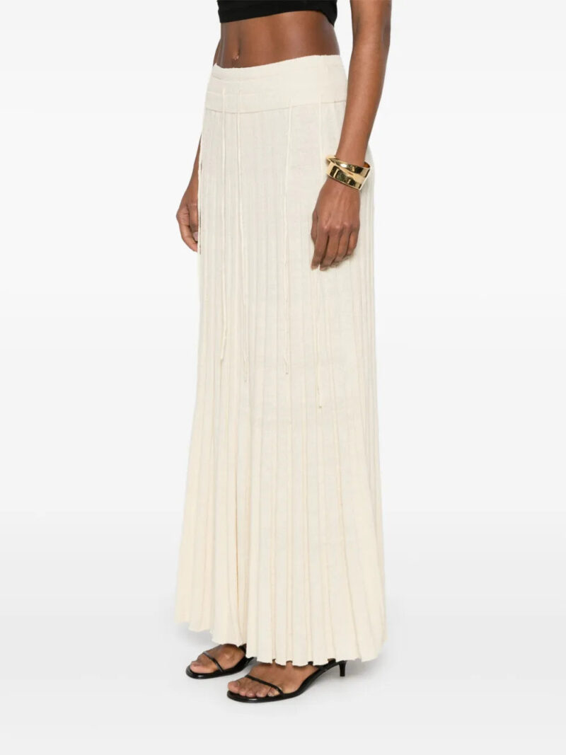 Christopher Esber pleated maxi skirt