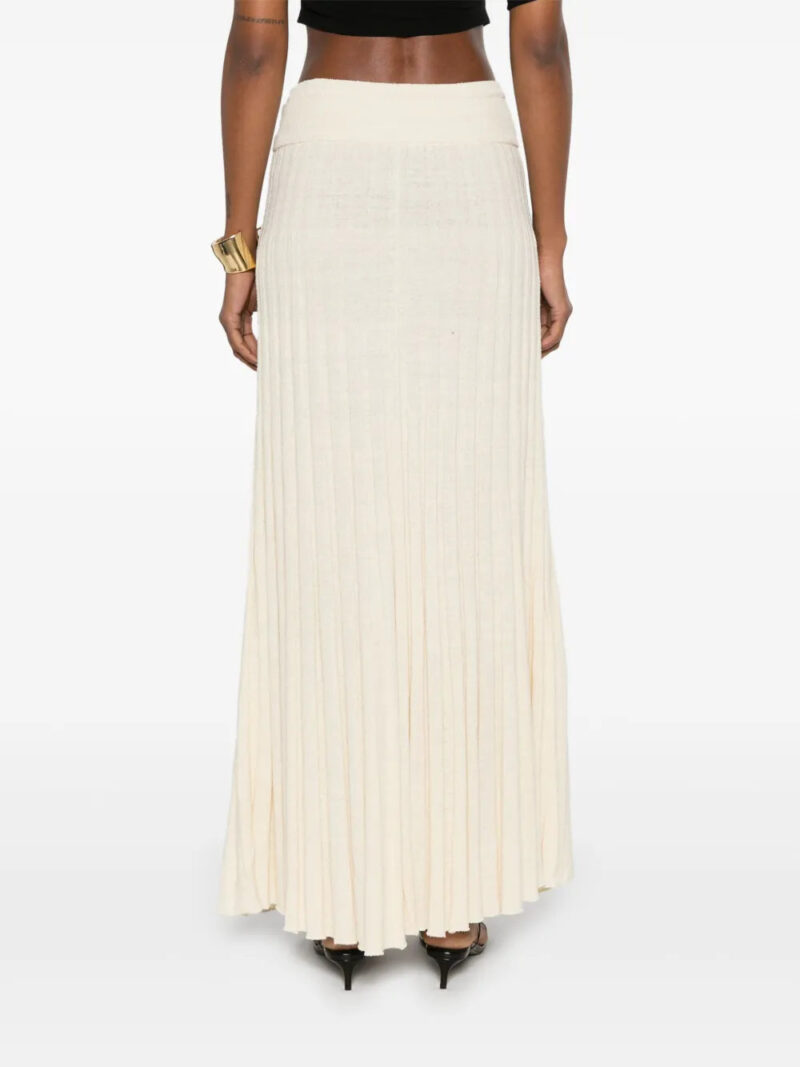 Christopher Esber pleated maxi skirt
