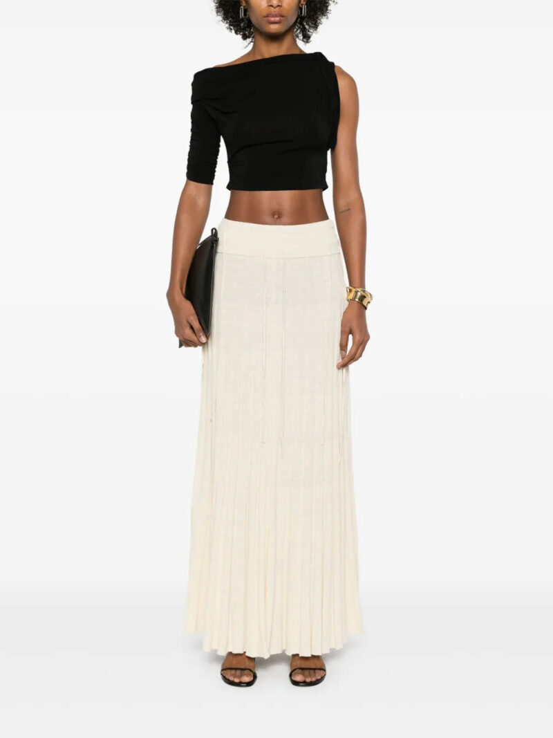 Christopher Esber pleated maxi skirt