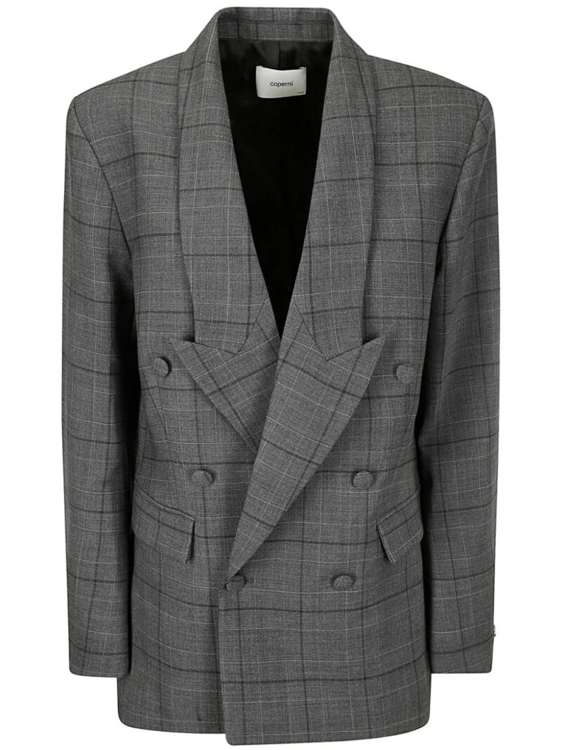 Coperni  plaid-check pattern blazer