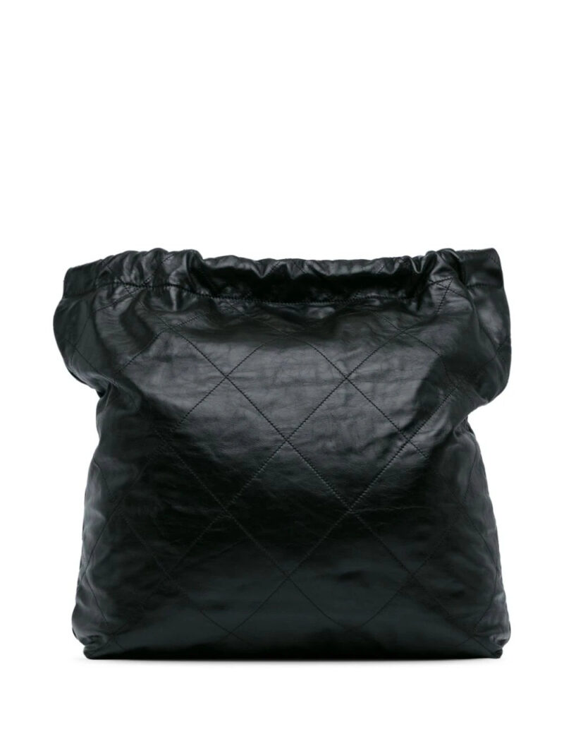 CHANEL  Large Calfskin 22 hobo bag