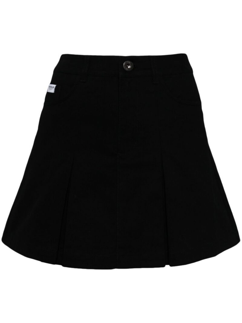 CHOCOOLATE  cotton mini skirt