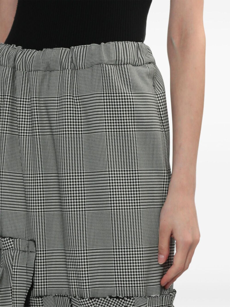 Comme Des Garçons  houndstootth skirt