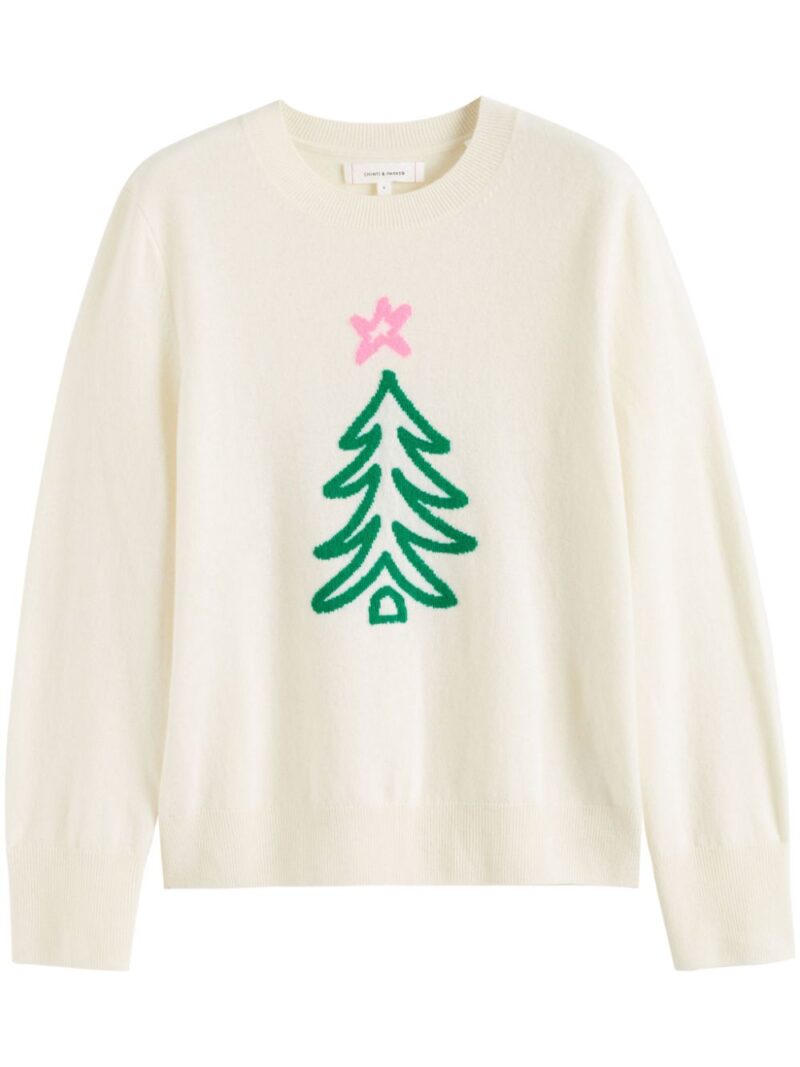 Chinti & Parker  Christmas-tree jumper